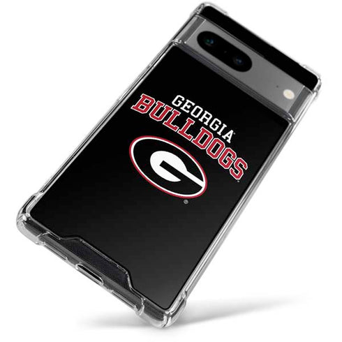 University of Georgia Bulldogs Google Pixel 7a Clear Case